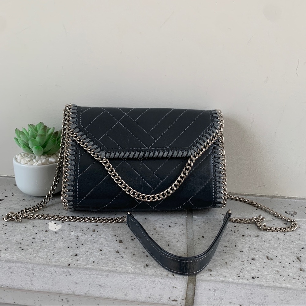 Leather crossbody bag